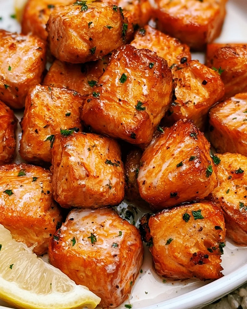 Air-Fried Salmon Bites